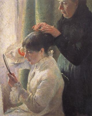 Federico zandomeneghi Mother and Daughter (nn02) Germany oil painting art